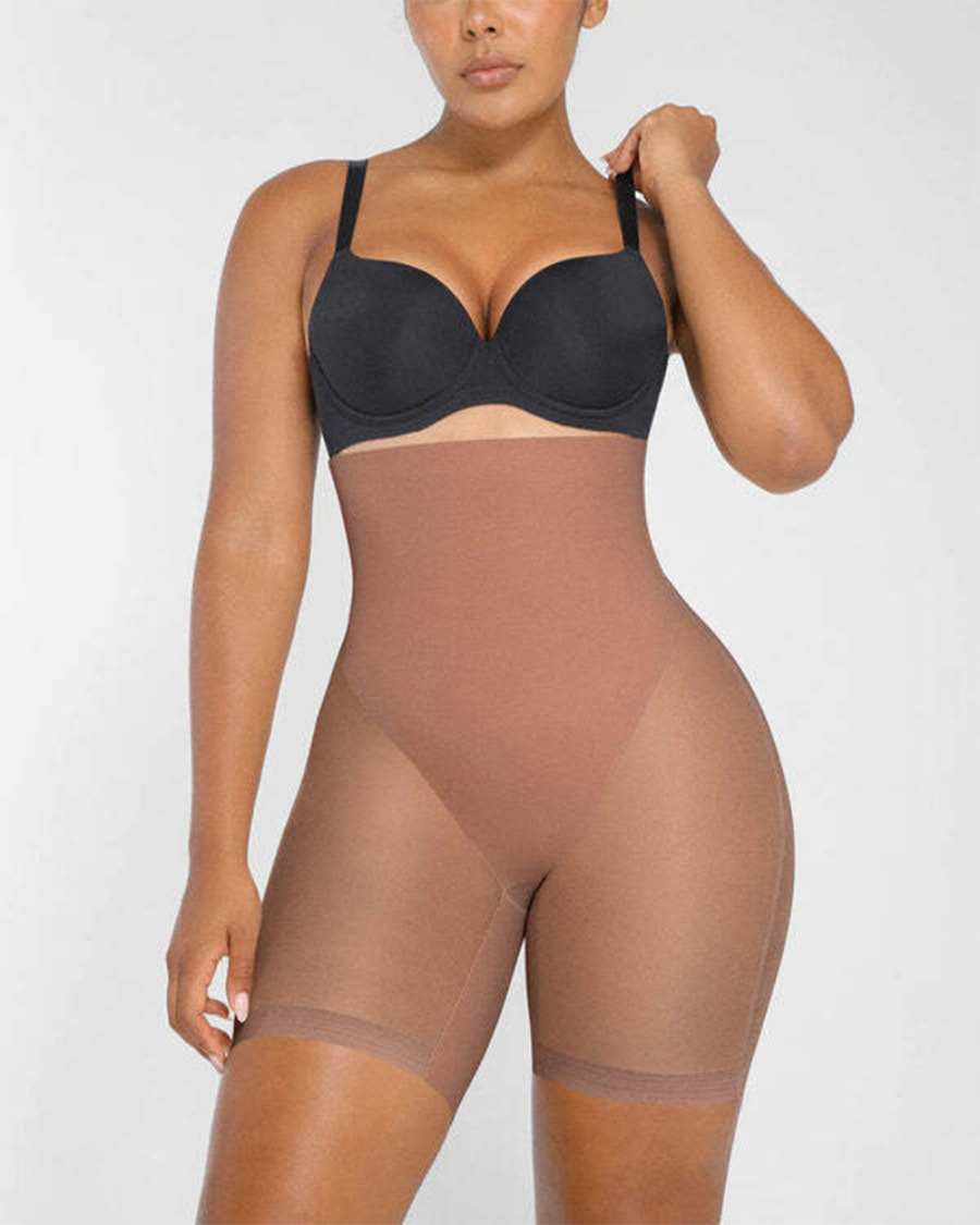 High-Waisted Shapewear Shorts