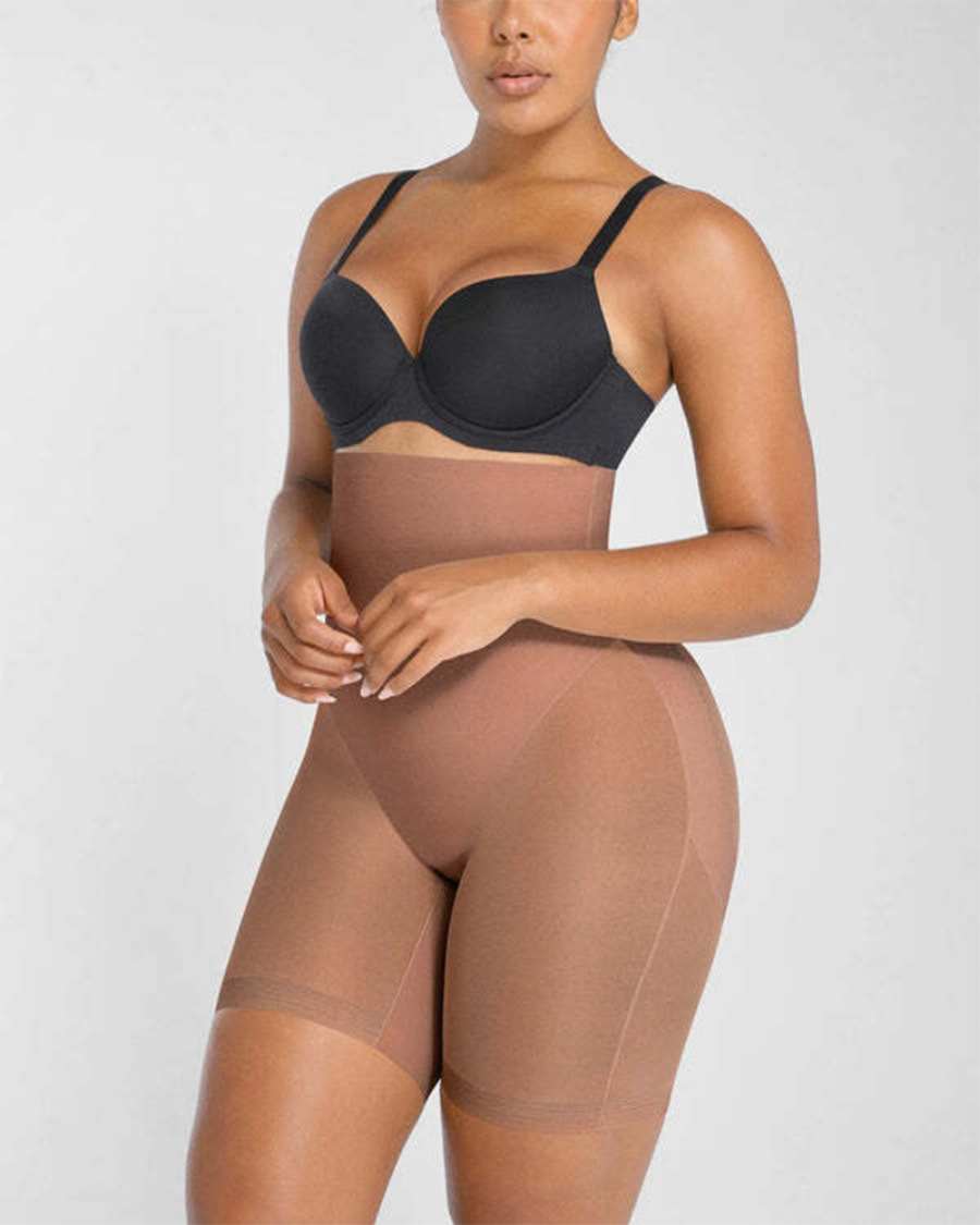 High-Waisted Shapewear Shorts