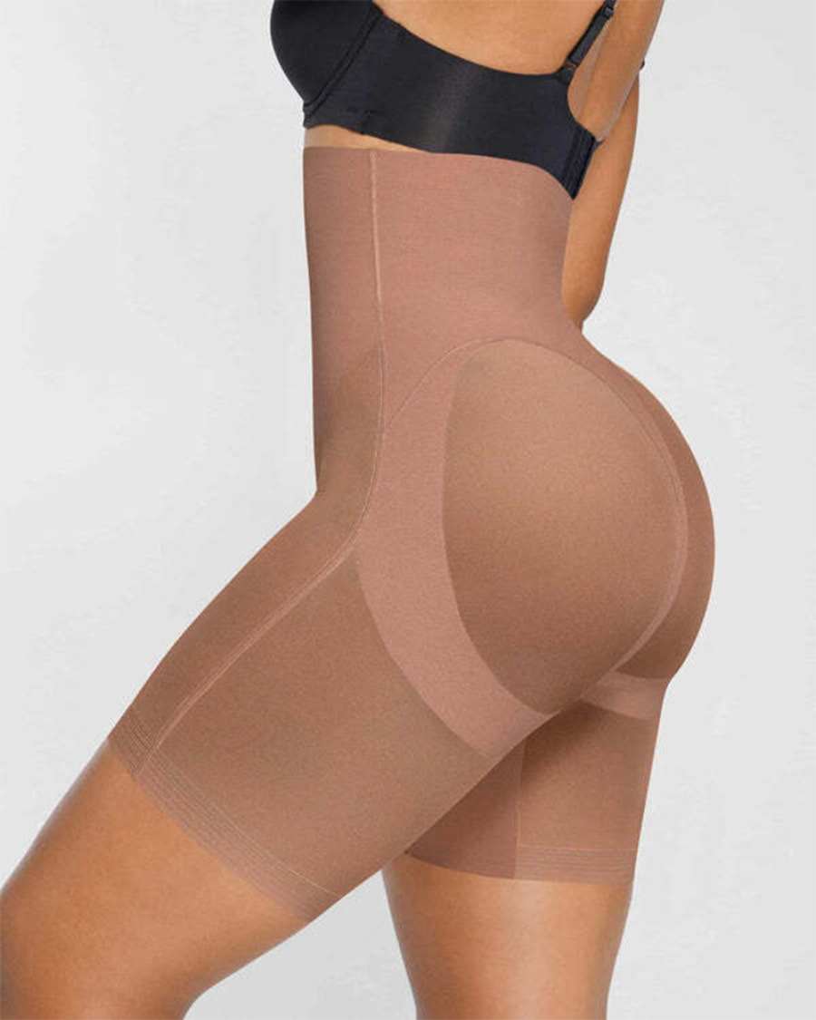 High-Waisted Shapewear Shorts