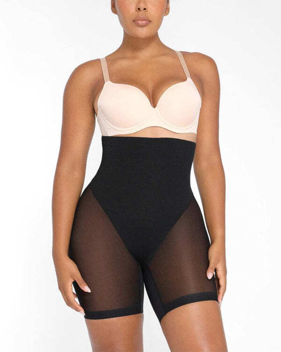 High-Waisted Shapewear Shorts