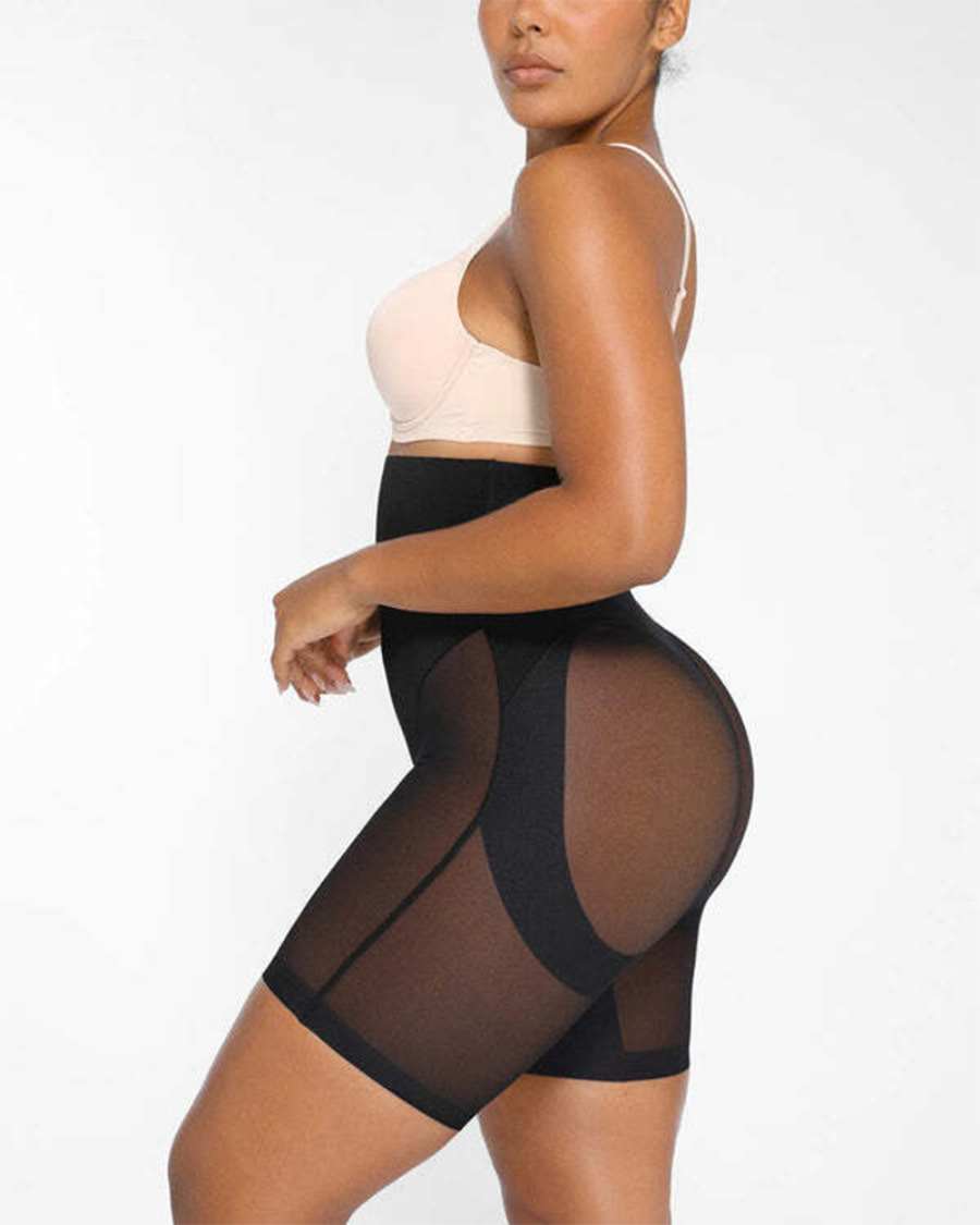 High-Waisted Shapewear Shorts
