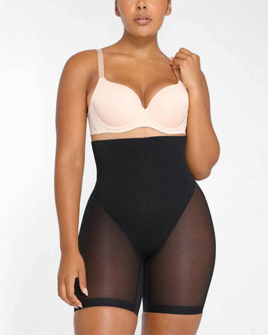 High-Waisted Shapewear Shorts