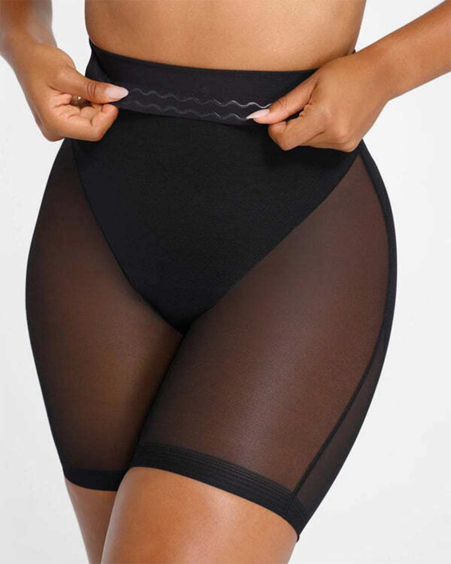High-Waisted Shapewear Shorts