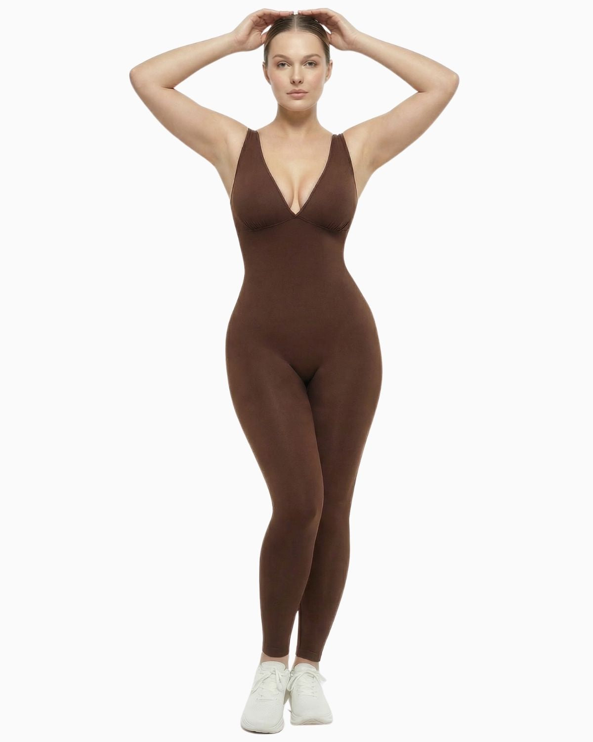 Deep V Shapewear Bodysuit