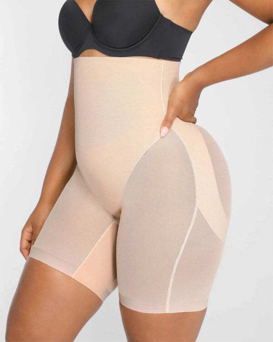 High-Waisted Shapewear Shorts