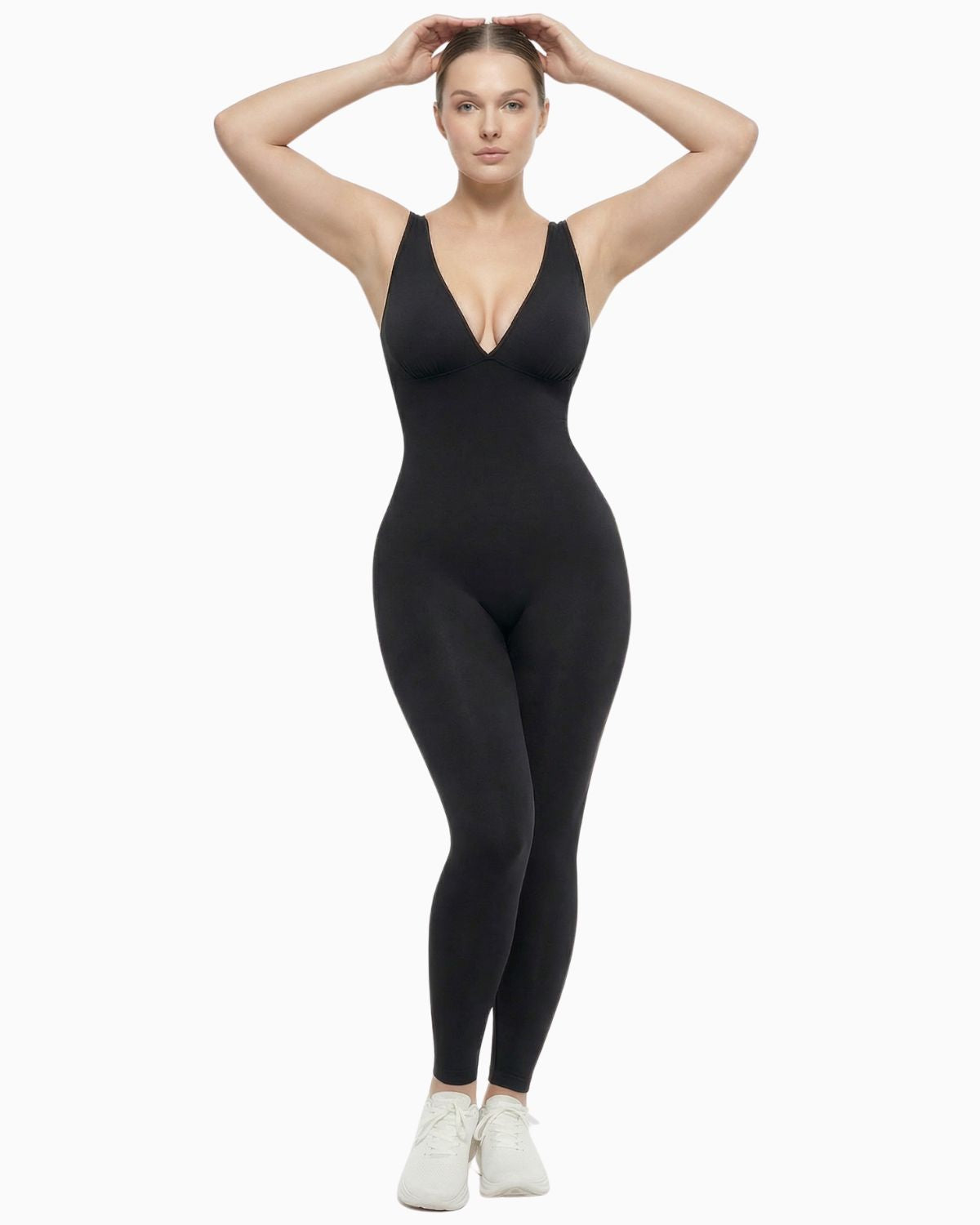 Deep V Shapewear Bodysuit