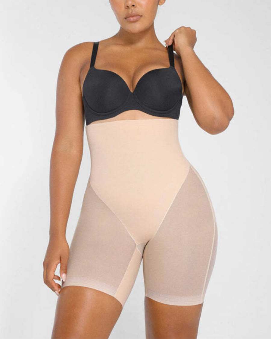 High-Waisted Shapewear Shorts