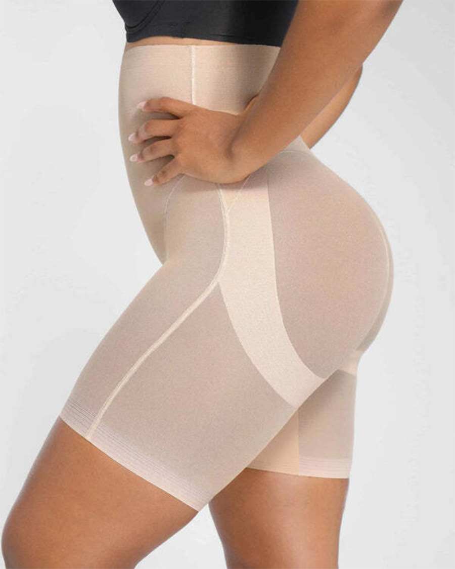 High-Waisted Shapewear Shorts