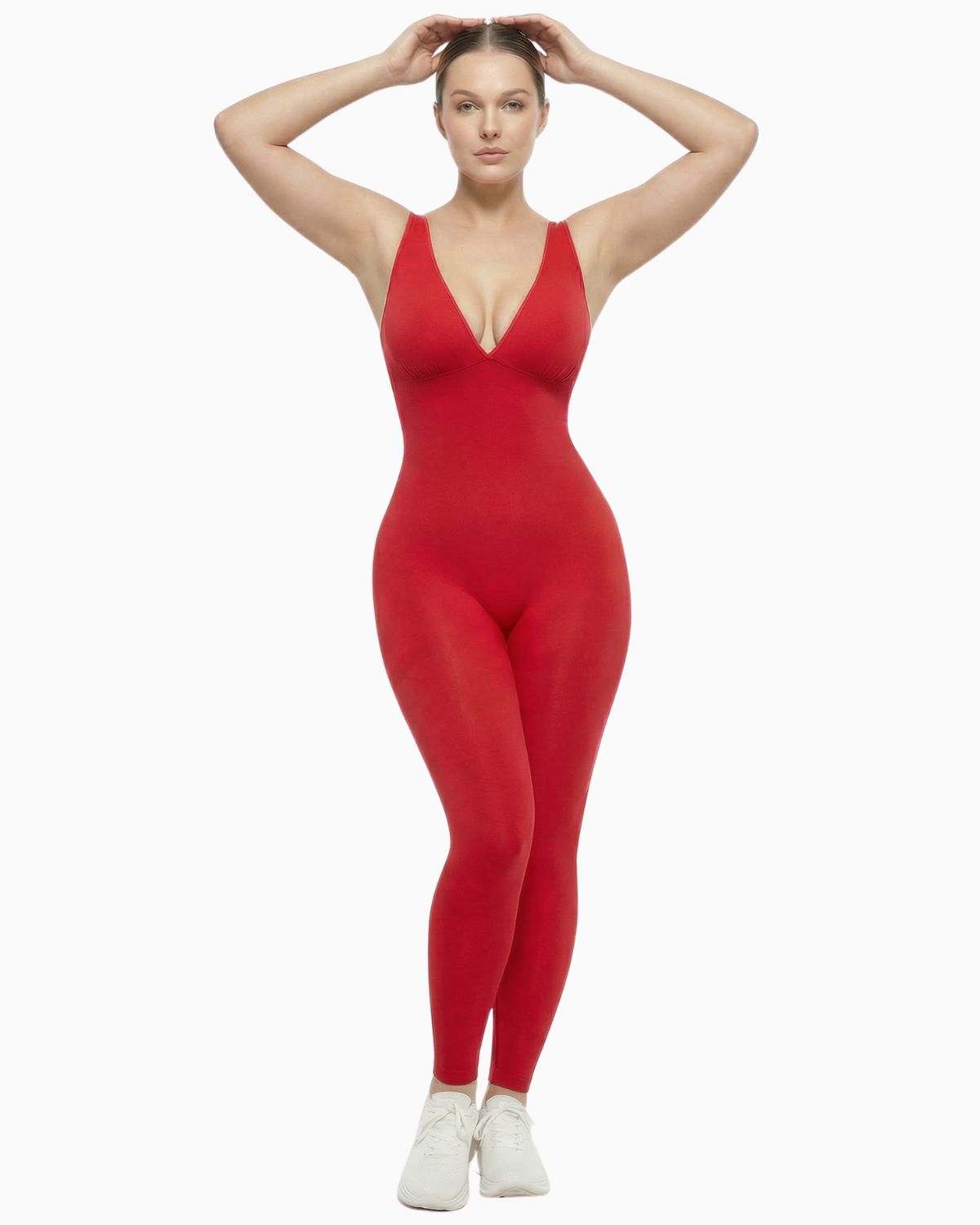 Deep V Shapewear Bodysuit