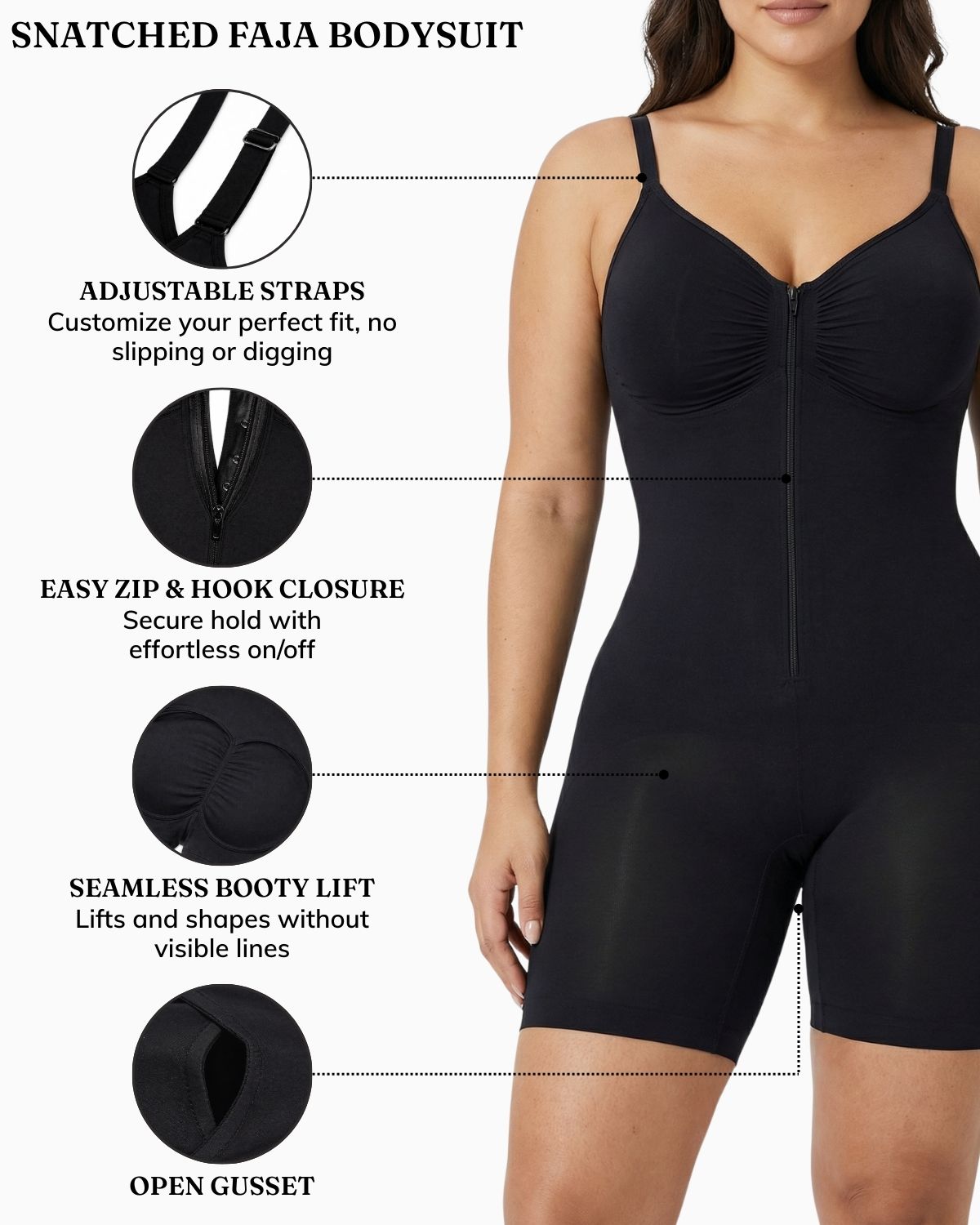 Sculpting Faja Bodysuit