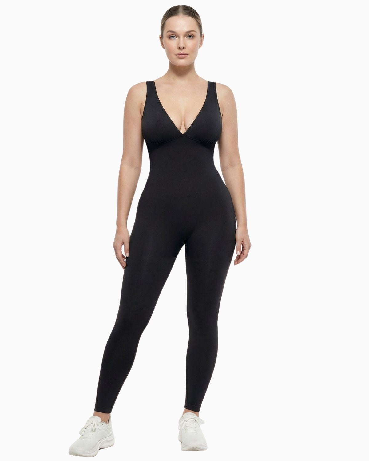 Deep V Shapewear Bodysuit