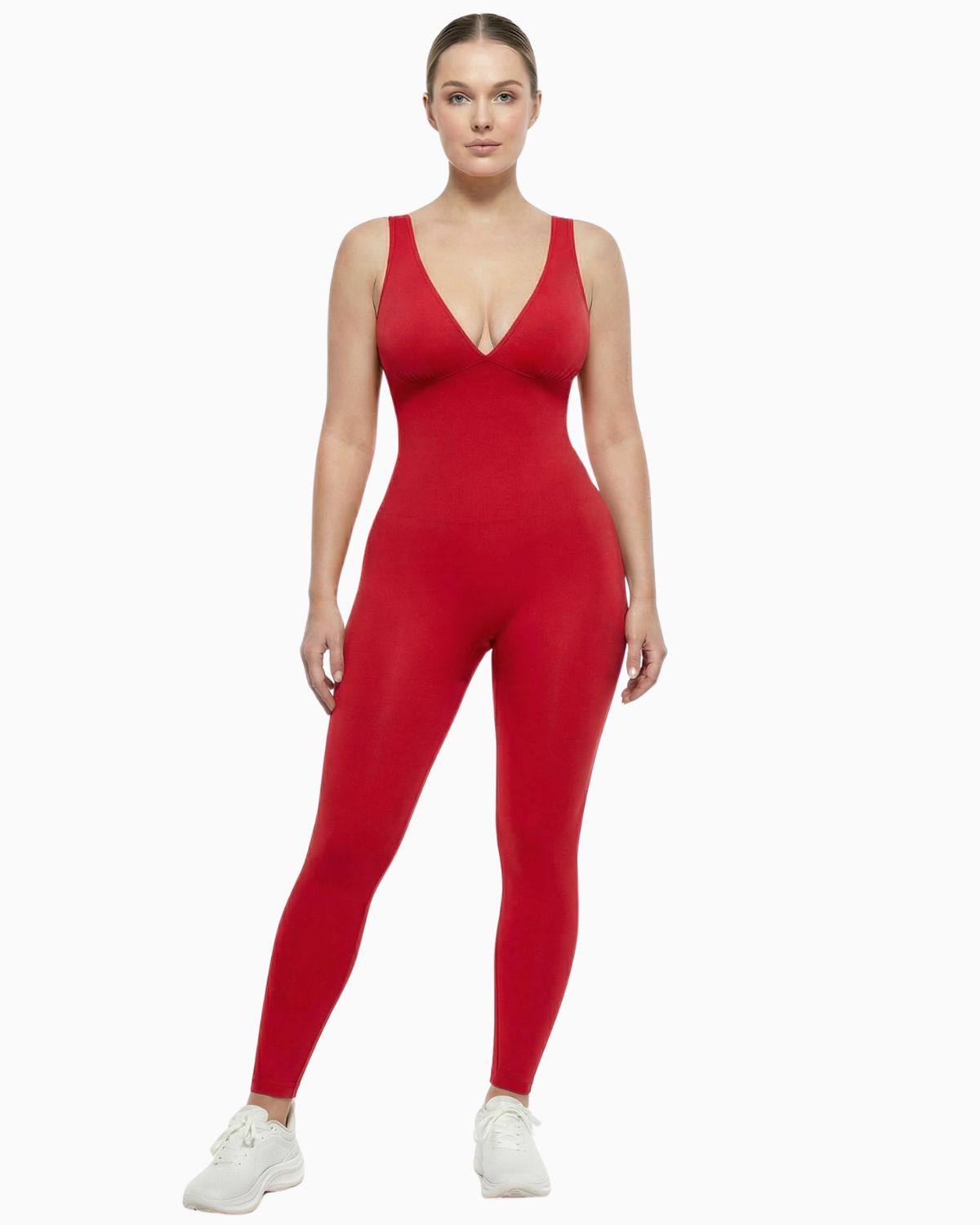 Deep V Shapewear Bodysuit